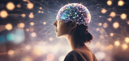 Brain health concept related to memory loss in elderly