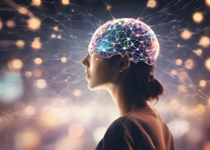 Brain health concept related to memory loss in elderly